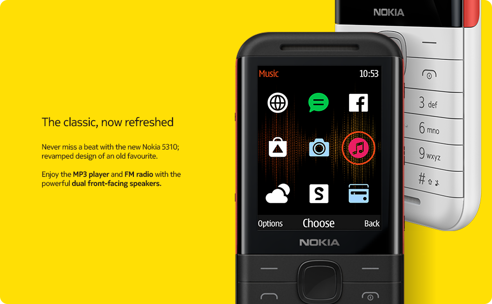 Nokia 5310, Keypad phone, best keypad phone, nokia keypad phone