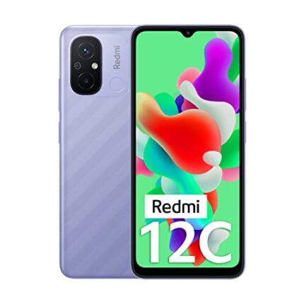 Redmi 12C (Lavender Purple, 6GB RAM, 128GB Storage) | High Performance Mediatek Helio G85 | Big 17cm(6.71) HD+ Display with 5000mAh(typ) Battery