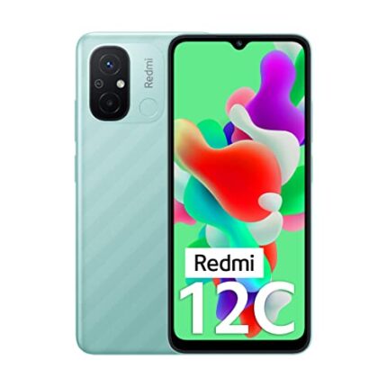 Redmi 12C (Mint Green, 4GB RAM, 64GB Storage) | High Performance Mediatek Helio G85 | Big 17cm(6.71) HD+ Display with 5000mAh(typ) Battery