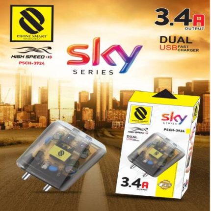 PSCH-3924,SKY SERIES USB TOP CHARGER(3.4A)