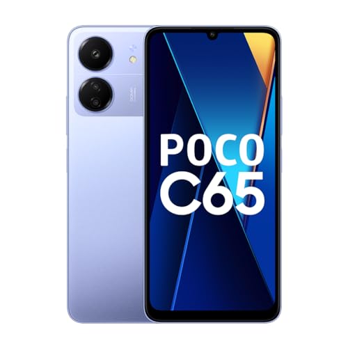 POCO C65 (Pastel Blue 4GB RAM 128GB Storage) POCO C65 (Pastel Blue 4GB RAM 128GB Storage)