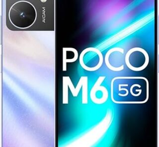 POCO M6 5G (Orion Blue, 6GB RAM, 128GB Storage)