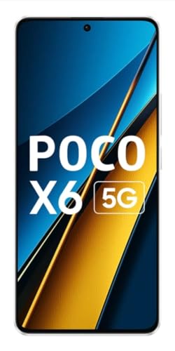 POCO X6 5G (Snowstorm White, 12 GB RAM 512 GB POCO X6 5G (Snowstorm White, 12 GB RAM 512 GB Storage)