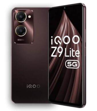 iQOO Z9 Lite 5G (Mocha Brown, 4GB RAM, 128GB Storage) | Dimensity 6300 5G | 50MP Sony AI Camera | Charger in The Box