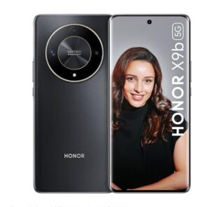 HONOR X9b 5G (Midnight Black, 8GB + 256GB) | India's First Ultra-Bounce Anti-Drop Curved AMOLED Display | 5800mAh Battery | 108MP Primary Camera | Without Charger