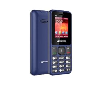 Micromax All-New J3 Sleek & Stylish |Keypad Mobile with 1.77" Screen|Auto Call Recording | Bright Torch| Wireless FM | Blue