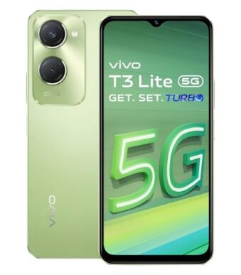 Vivo T3 Lite 5G Smartphone (Vibrant Green, 6GB Ram 128GB Storage)