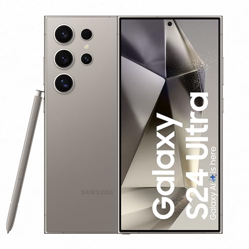 Samsung Galaxy S24 Ultra 5G AI Smartphone (Titanium Gray, 12GB, Samsung Galaxy S24 Ultra 5G AI Smartphone (Titanium Gray, 12GB, 256GB Storage)
