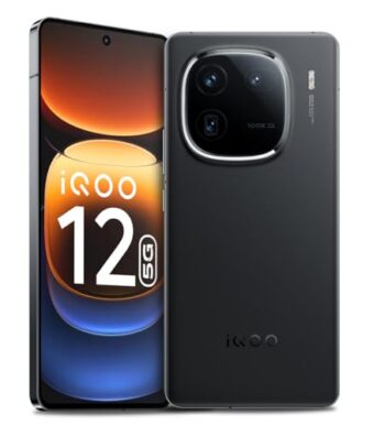 iQOO 12 5G (Alpha, 12Gb Ram, 256Gb Storage) |India's 1St Snapdragon 8 Gen 3 Backcase for Mobile Platform | India's Only Flagship with 50Mp + 50Mp + 64Mp Camera, Black