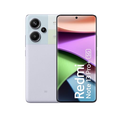 Redmi Note 13 Pro+ (Fusion Purple, 12GB RAM, 256GB Storage) Redmi Note 13 Pro+ (Fusion Purple, 12GB RAM, 256GB Storage) | World's First Mediatek 7200 Ultra 5G | 200MP Hi-Res Camera | 1.5K Curved AMOLED | 120W HyperCharge