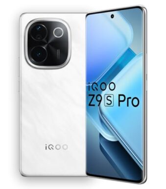 iQOO Z9S Pro 5G (Luxe Marble, 8Gb Ram, 256Gb Storage) | Snapdragon 7 Gen 3 Processor | 120 Hz Curved Amoled Display with 4500 Nits Local Peak Brightness | 5500 Mah Battery | Ai Erase, White