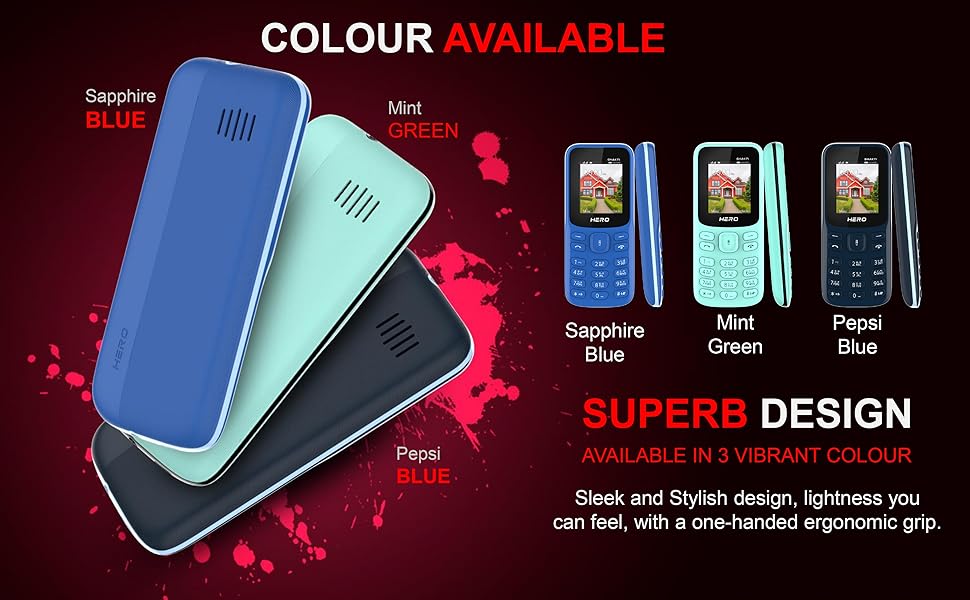 3 different colours