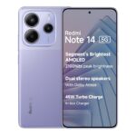 Redmi Note 14 5G (Phantom Purple, 6GB RAM 128GB Storage) | Global Debut MTK Dimensity 7025 Ultra | 2100 nits Segment Brightest 120Hz AMOLED | 50MP Sony LYT 600 OIS+EIS Triple Camera