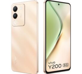 Vivo Y200 5G (Desert Gold, 8GB RAM, 256GB Storage) with No Cost EMI/Additional Exchange Offers