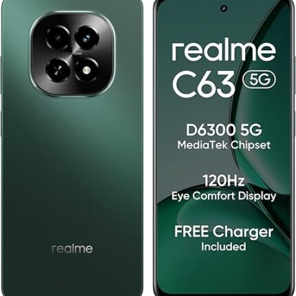 realme C63 5G (Forest Green, 4GB RAM, 128GB Storage)