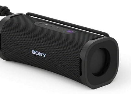 (Refurbished) SONY ULT Field 1 Wireless Ultra Portable Bluetooth Compact Speaker with 12hrs of Battery Life IP67 Waterproof, Dustproof, Shockproof, Detachable Strap(ULT Button for Massive Bass)-Black