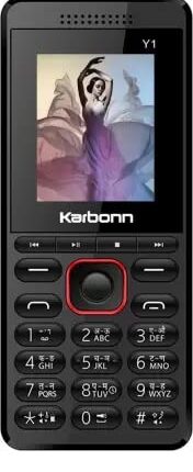 Karbonn Y1 | 4.5cm (1.8inch) | 800mAh | Music Player | Dual SIM | Wireless FM with Recorder | Video Recorder | Mobile Tracker | Digit Readout | Auto Call Recorder | Photo Caller ID| Black Red