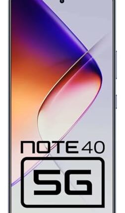 Infinix Note 40 5G (Obsidian Black, 256 GB) (8 GB RAM)