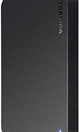 TOSHIBA Canvio Basics 2TB Portable External HDD - USB 3.0 for PC Laptop Windows and Mac, 3 Years Warranty, External Hard Drive - Black