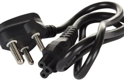 Dell JDCXX,K257C 1 Port 240V 3 Pin Power Chord for Laptops - Black