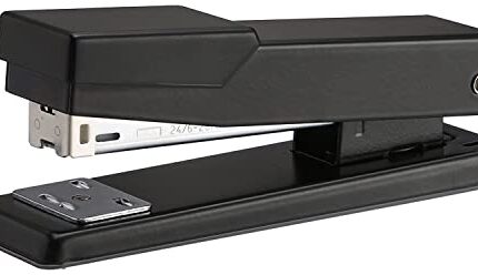 Kangaro Desk Essentials DS-45 All Metal Stapler | Standard Stapler with Quick Loading Mechanism | Sturdy & Durable for Long Time Use | Color May Vary, Pack of 1