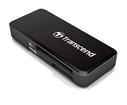 Transcend TS-RDF5K USB 3.1 Gen 1 Card Reader (Black)