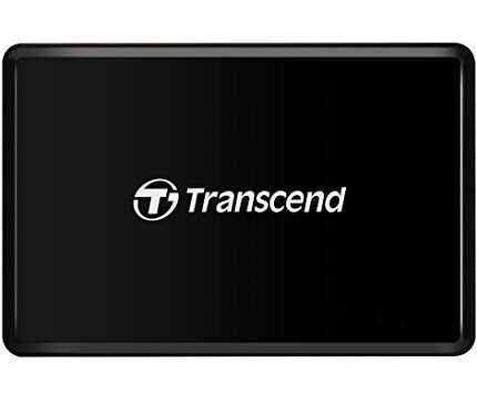 Transcend ‎ CFast 2.0 RDF2 USB 3.1 Gen 1 Interface Card Reader for CFast Memory Cards USB Type-A, Black - TS-RDF2