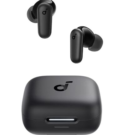 soundcore R50I NC by Anker Noise Cancelling in Ear Earbuds,Strong 42Db Adaptive Noise Cancelling,Powerful Bass,45H Playtime,2-in-1 Case and Phone Stand,Ip54,Fast Charge 10Min = 120 Min,Bluetooth 5.4
