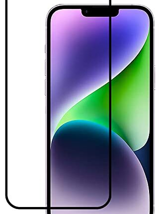 Tough Lee Compatible For Apple iPhone 13 Pro Max/iPhone 14 Plus Tempered Glass (6.7 inch) - Case Friendly Screen Coverage Screen Guard Protector with Easy Installation Kit; Pack of 1