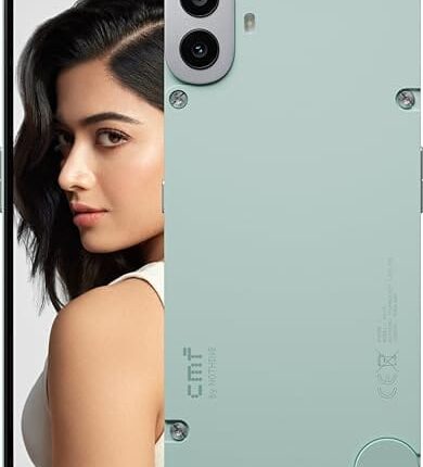 CMF by Nothing Phone 1 5G (Light Green, 6GB RAM, 128GB Storage)| Upto 12GB RAM Booster |Expandable Upto 2 TB | AMOLED Display | Mediatek Dimensity 7300 | 50MP + 2MP | 16MP Front Camera | 33 W Charging