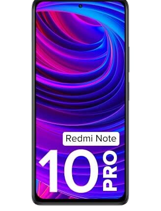 Redmi Note 10 Pro (Dark Night, 6GB RAM, 128GB Storage) -120hz Super Amoled Display|64MPwith 5mp Super Tele-Macro | 33W Charger Included