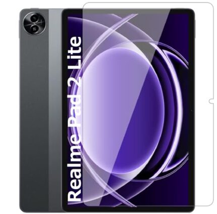 COVER CAPITAL Tempered Glass Screen guard For realme Pad 2 Lite 4G (10.95 Inch) 27.81cm -Pack Of 1