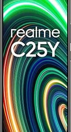 Realme C25Y (Metal Grey, 4GB RAM, 128GB Storage)