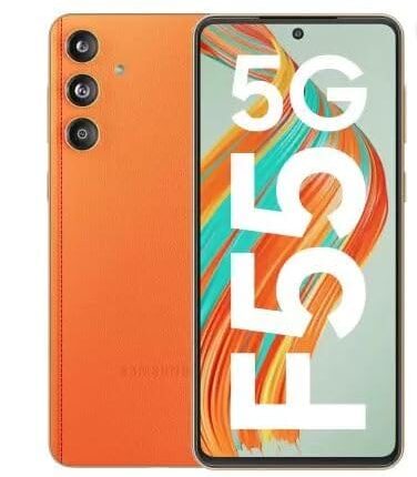SAMSUNG Galaxy F55 5G, Apricot Crush (8GB, 256GB)
