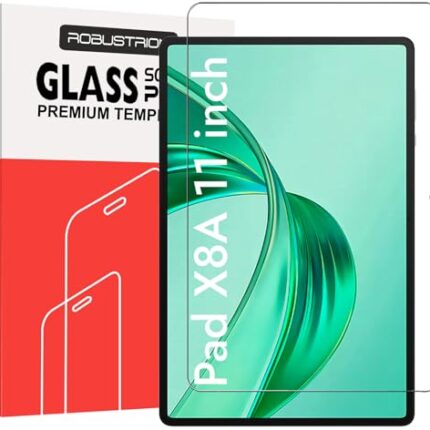 Robustrion Tempered Glass for Honor Pad X8A 11 inch Screen Protector Guard for Honor Pad X8A Tablet 11 inch - 1 Pack