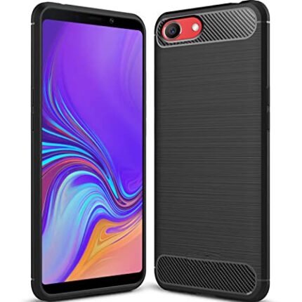 Solimo Case for RealMe 1 (Rubber_Black)