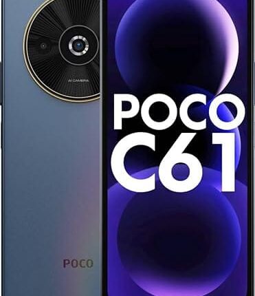 POCO C61 Ethereal Blue 4GB RAM 64GB ROM