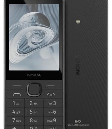 Nokia 220 4G | All-New 4G Keypad Phone with Dual SIM, Built-in UPI App, Wireless FM Radio, MP3 Player, Bluetooth & USB Type C | Black