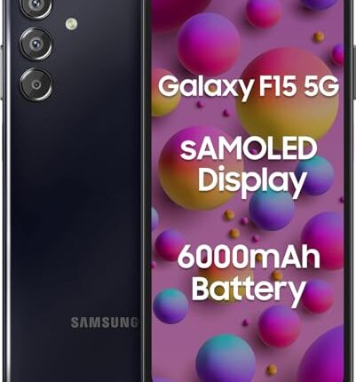 Samsung Galaxy F15 5G (Ash Black, 8GB RAM, 128 GB Storage)