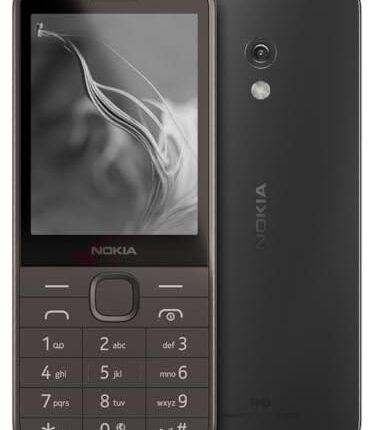 Nokia 235 4G | All-new Keypad Phone with Dual SIM, Scan & Pay UPI, Rear Camera, Wireless FM Radio, MP3 Player, Bluetooth & USB Type C | Black