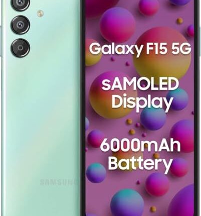 Samsung Galaxy F15 5G (Jazzy Green, 8GB RAM, 128 GB Storage)