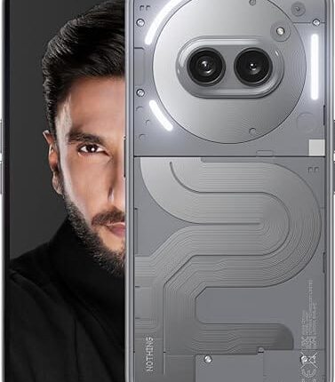 Nothing Phone (2a) Plus (Grey, 8GB RAM, 256GB Storage) | Up to 16GB RAM | Dimensity 7350 Pro 5G Processor | 50MP + 50MP | 50MP Front Camera | 6.7" AMOLED Display | 56 Minutes Charge of 100%