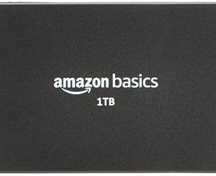 amazon basics 2.5 inch SATA Internal SSD 1 TB | Speed up to 560 MBps | Energy Efficient | Sleek & Lightweight
