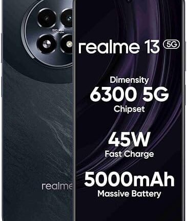 realme 13 5G (Dark Purple, 8GB RAM, 128GB Storage) | Expandable Upto 2TB | Up to 18GB Dynamic RAM | 50MP AI Dual Camera | 6.72" AMOLED Display | 45W Ultra Charging | Dimensity 6300 Processor