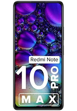 (Refurbished) Redmi Note 10 Pro (Glacial Blue, 6GB RAM, 128GB Storage) -120Hz Super Amoled Display | 64MP with 5MP Super Tele-Macro
