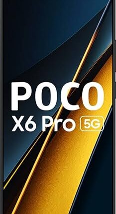 POCO X6 Pro 5G (Spectre Black 8GB RAM 256GB Storage)