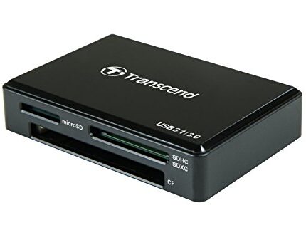 Transcend ‎TS-RDC8K2 USB 3.1 Gen 1 Including SD Cards, microSD Cards, and CompactFlash Cards Multi Card Reader USB Type-C