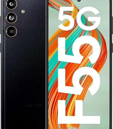 Samsung Galaxy F55 5G (Raisin Black, 128 GB) (8 GB RAM)