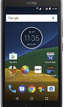 (Renewed) Motorola G5 XT1677 (Lunar Grey, 16GB)