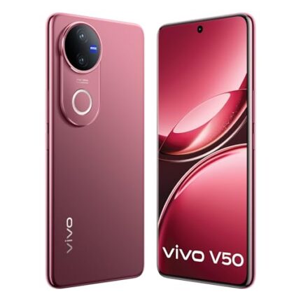 Vivo V50 5G (Rose Red, 12GB RAM, 512GB Storage) with No Cost EMI/Additional Exchange Offers